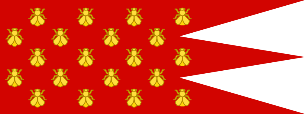 Bandera dinastía Merovingia