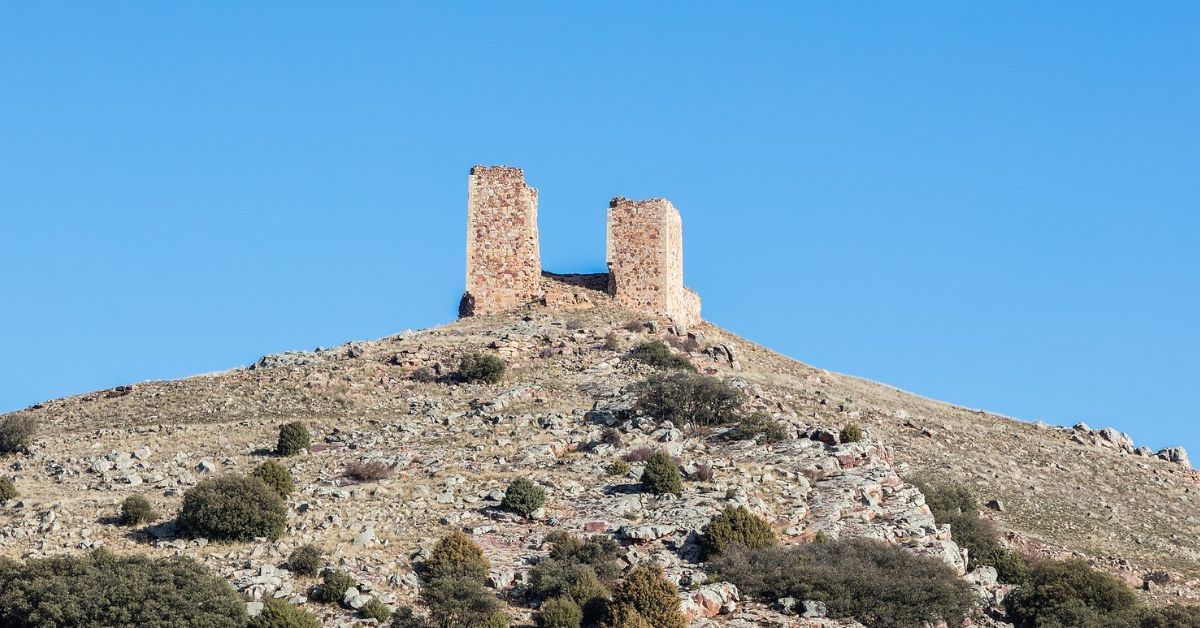 Ruinas del castillo de Santed (Zaragoza)