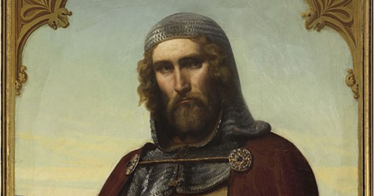 retrato de Guido de Lusignan