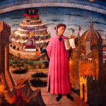 Pintura de Dante Alighieri uno de los máximo representantes del Dolce Stil Novo
